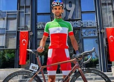 رکابزن المپیکی ایران دوچرخه جدیدش را تحویل گرفت