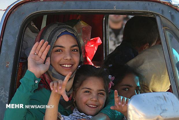 بازگشت بیش از 2000 آواره سوری به کشور خود بازگشت بیش از 2000 آواره سوری به کشور خود