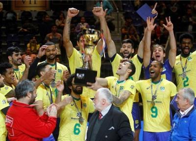 تیم ملی والیبال برزیل، قهرمان آمریکای جنوبی شد، شیلی بعد از 26 سال به مدال رسید