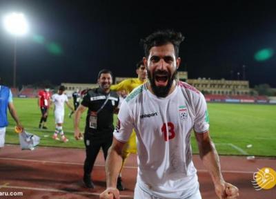 (تصاویر) جشن و پایکوبی بازیکنان تیم ملی در بحرین
