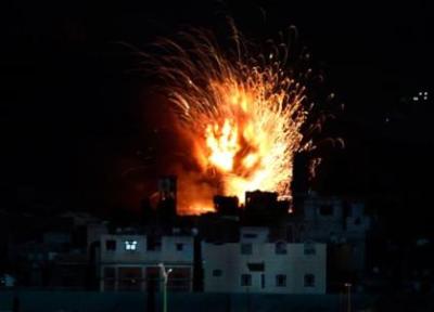 حملات ددمنشانه ائتلاف متجاوز سعودی به مرکز یمن