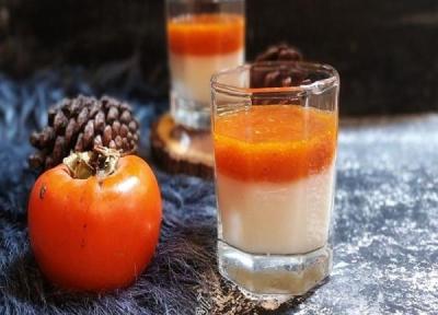 طرز تهیه فرنی خرمالو