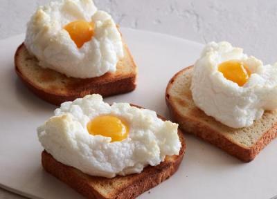 طرز تهیه نیمرو پفکی (ابری) ، 4 ترفند پفکی شدن سفیده نیمرو